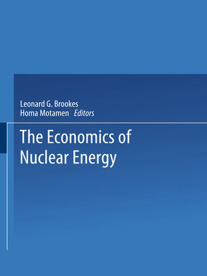 cover image of The Economics of Nuclear Energy